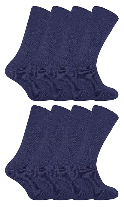 8 Pack Herren Thermo-Schlafsocken | Weiche & bequeme warme Bettsocken für Männer - Airforce - Image 1