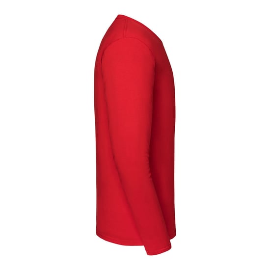 Fruit of the Loom - "Iconic 195" T-Shirt für Herren/Damen Unisex Langärmlig (Rot) - Image 3