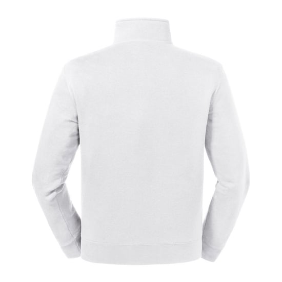 Russell Herren Authentic Zip Neck Sweatshirt (Weiß) - Image 2