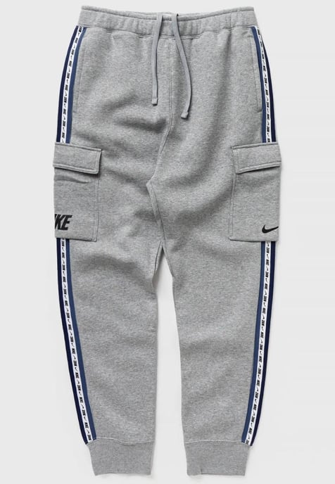 Nike Herren Fleece Sportswear Crew Neck Trainingsanzug in Grau - Image 6