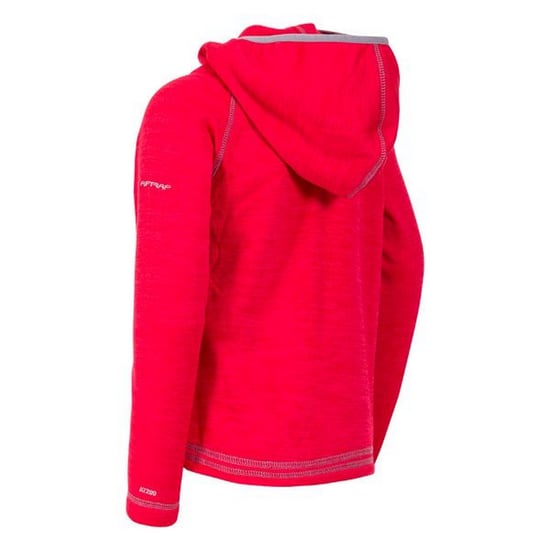 Trespass Childrens Girls Goodness Full Zip Hooded Fleece Jacket
