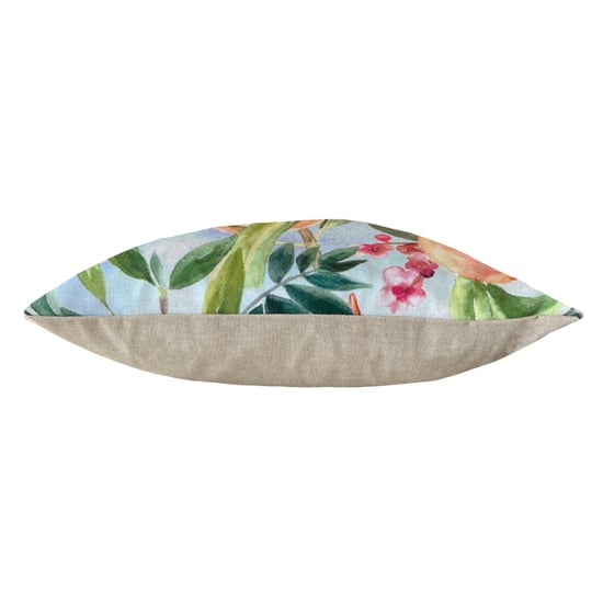 Evans Lichfield Fruit Peach Watercolour Cushion Cover