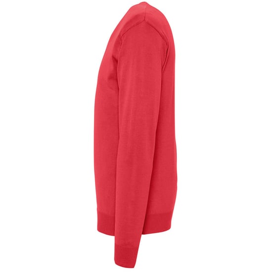 SOLS Herren Galaxy V-Ausschnitt Pullover (Rot) - Image 3