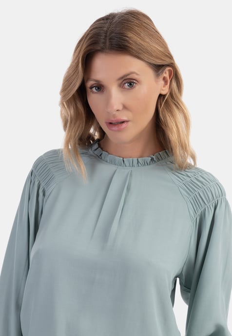 usha blouse shirt qisha