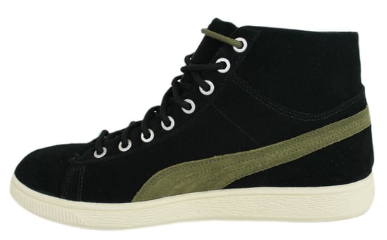 Puma Wildleder Mid Classic+ GTX Herren Trainer Casual Black 357043 02 B28A - Image 2