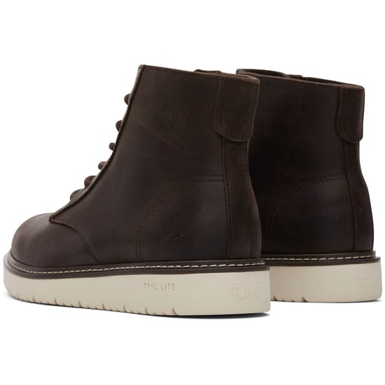 TOMS Navi TRVL Lite Ranger Leder Herren Stiefel Dunkelbraun - Image 2