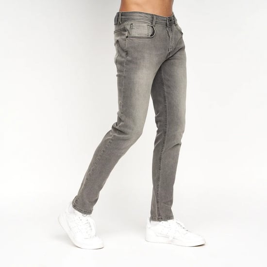 Crosshatch - "Sheldons" Jeans für Herren (Hellgrau) - Image 6
