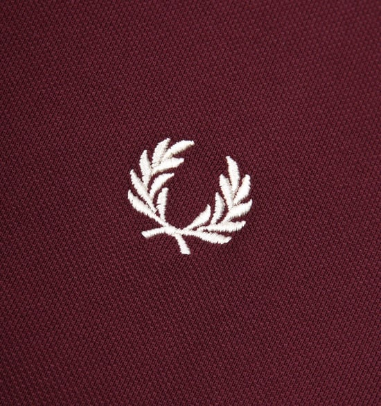 Fred Perry - Polo M6000 rouge uni pour homme - Image 4