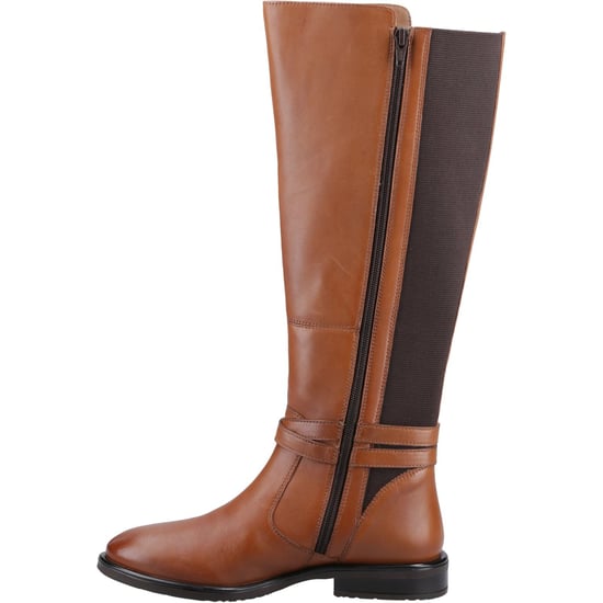 Hush Puppies Victoria Leder Damen Tan Stiefel - Image 4