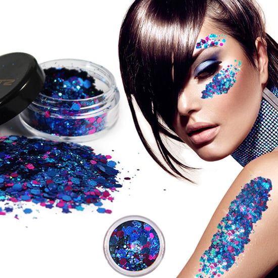 Aquarius Beautz Chunky Glitter 10ml pot with 5 gram Glitter, Mermaid