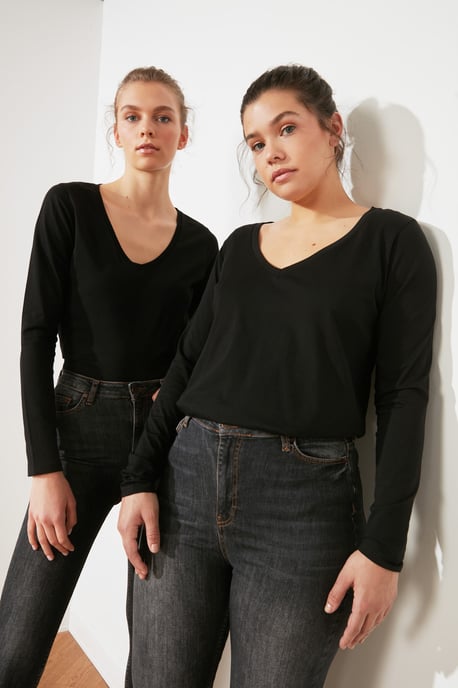 Trendyol Femmes Vélo Collier T-shirt - Image 6