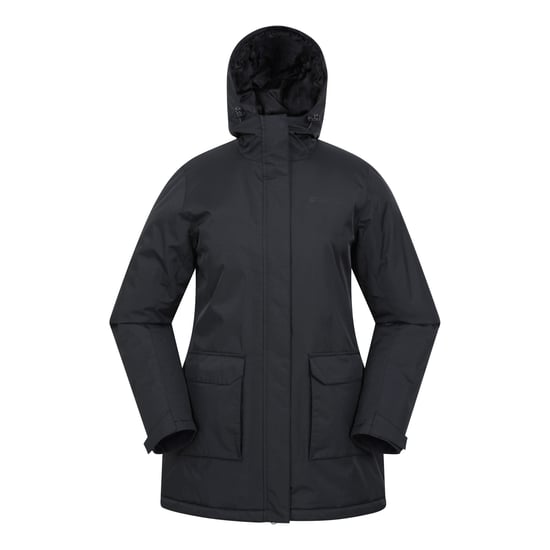 Mountain Warehouse - "Ranger" Parka Wattiert für Damen (Schwarz) - Image 1