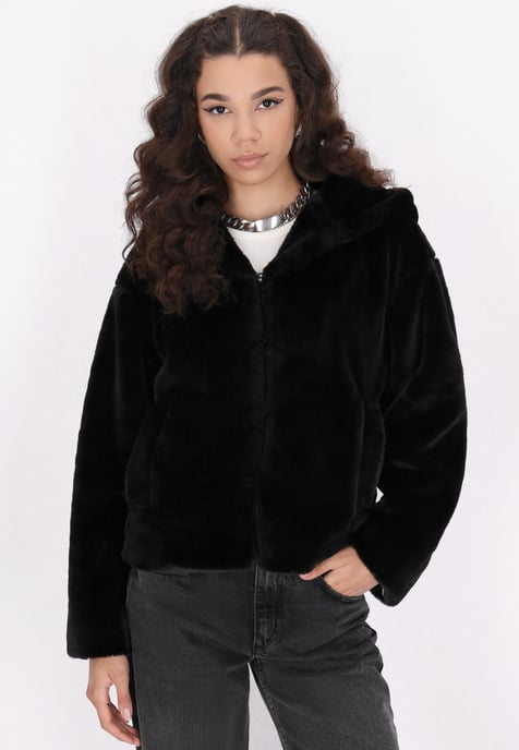 Mymo Jacke Damen schwarz - Image 3