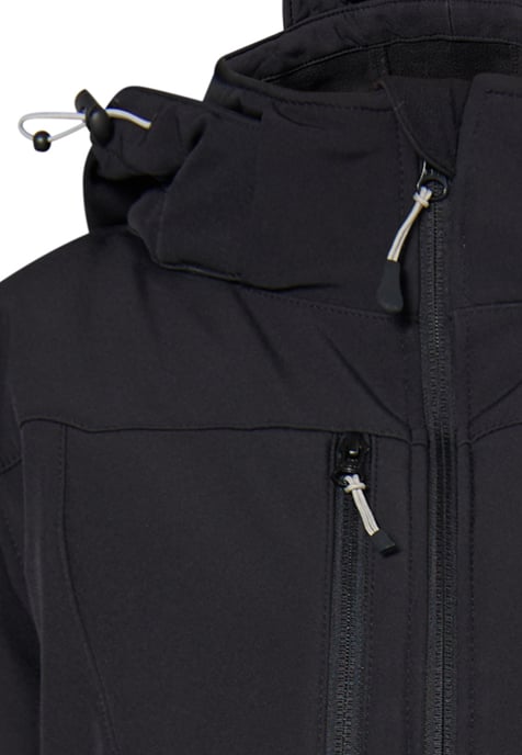 ICEBOUND Softshelljacke Damen Schwarz - Image 3
