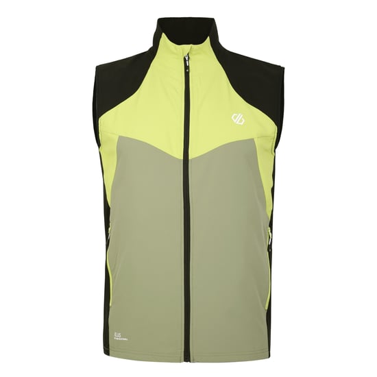 Dare 2B Mens Latitudinal Softshell Gilet (Green Algae)