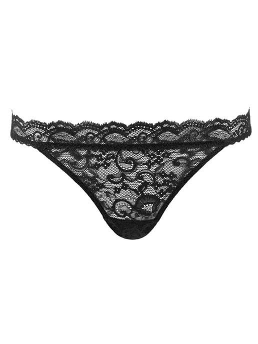 Boîte à Désir Mini Coeur Cheeky Brief Noir