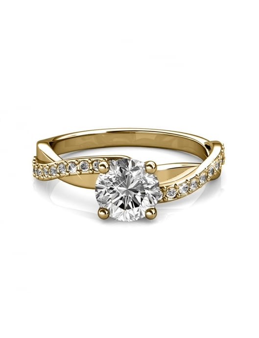 Eleanor Ring - Gold und Kristall - Image 3