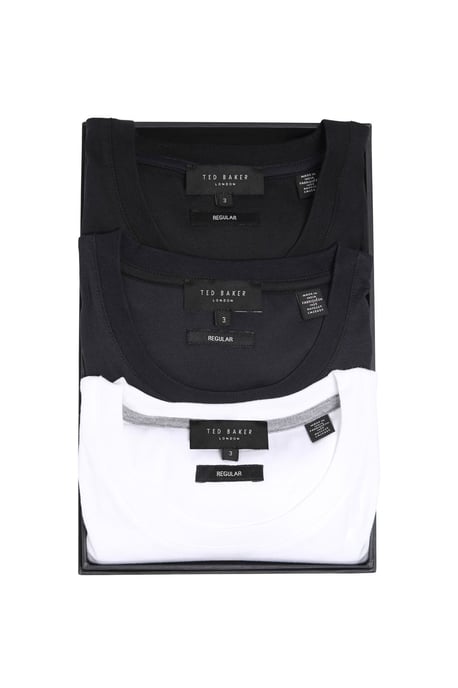 Brolin T-Shirt Geschenkbox-Set Weiß Marine Schwarz - Image 1