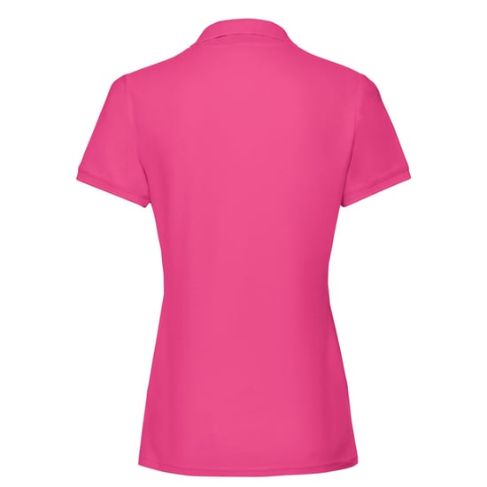 Fruit of the Loom - "Premium" Poloshirt für Damen (Fuchsie) - Image 3