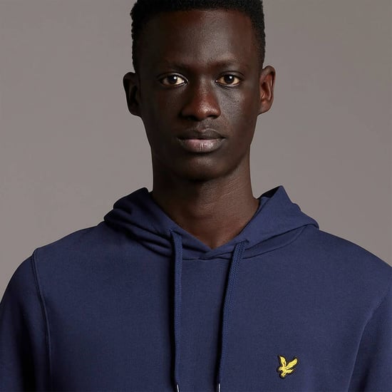 Lyle & Scott Pullover Hoodie in Navy