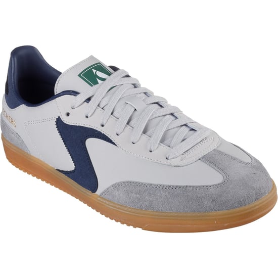 Skechers Hotshot Pyke Herren Sneaker aus synthetischem Material in Grau/Navy - Image 1