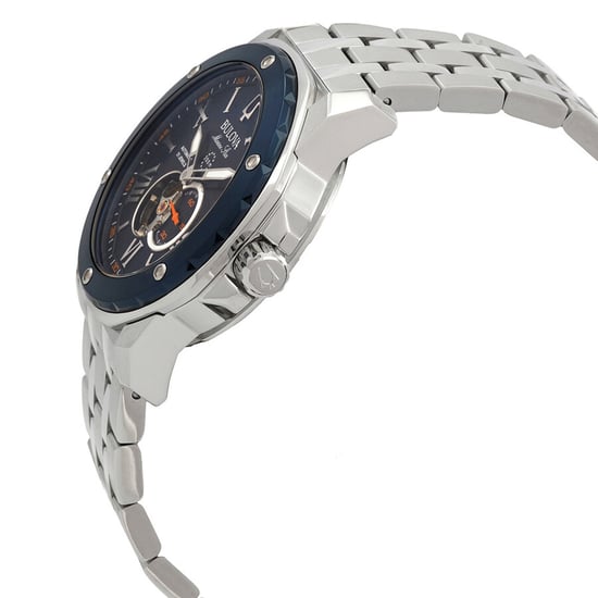 Bulova Marine Star Herren Silberuhr 98A302 - Image 3