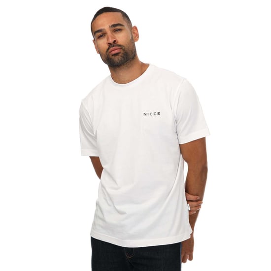Men's NICCE Chest Logo T-Shirt in White