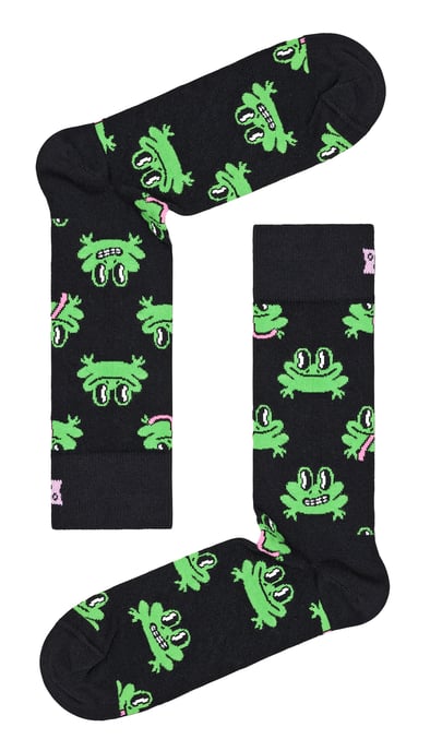 Glückliche Socken - Neuheit Frosch Design Socken | Großes Geschenk - Frosch - Image 2
