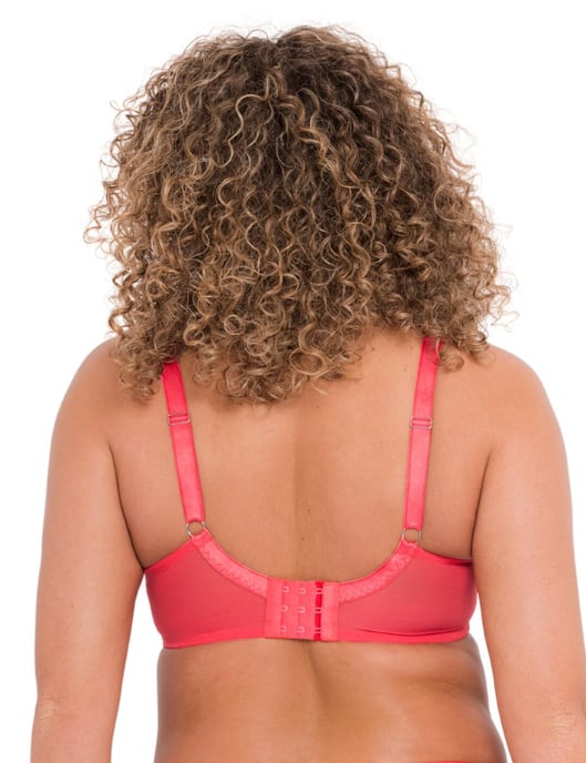 Curvy Kate Stand Out Scooped Plunge Bra -  Fiery Red