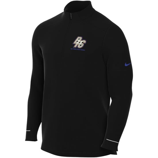 Nike Blue Ribbon Sports Running Long Sleeve Black Running Top