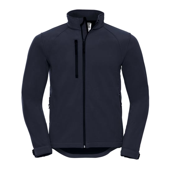 Russell - Softshelljacke für Herren (Dunkelblau) - Image 1
