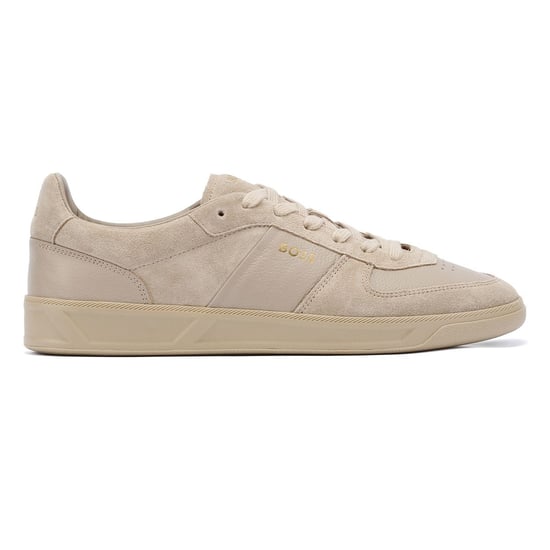 Boss Brandon Veloursleder Herren Beige Sneaker - Image 5