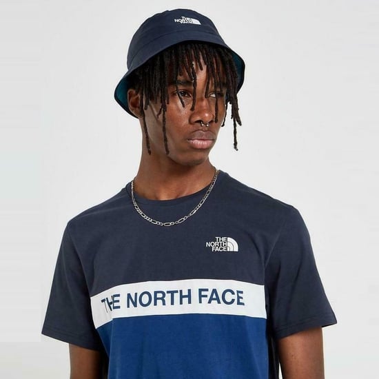 The North Face Herren gewebt Farbe Block T Shirt blau - Image 2