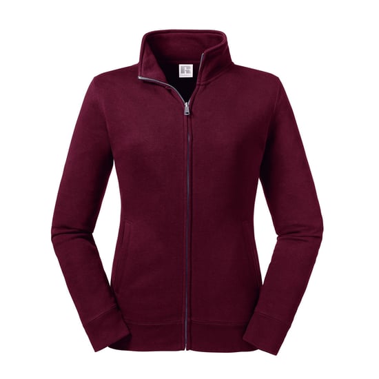 Russell - "Authentic" Sweatjacke für Damen (Burgunderrot) - Image 1