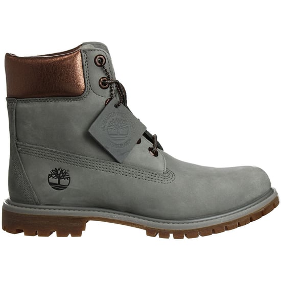 Timberland 6-Zoll Premium wasserdichte Damenstiefel in Grau - Image 2
