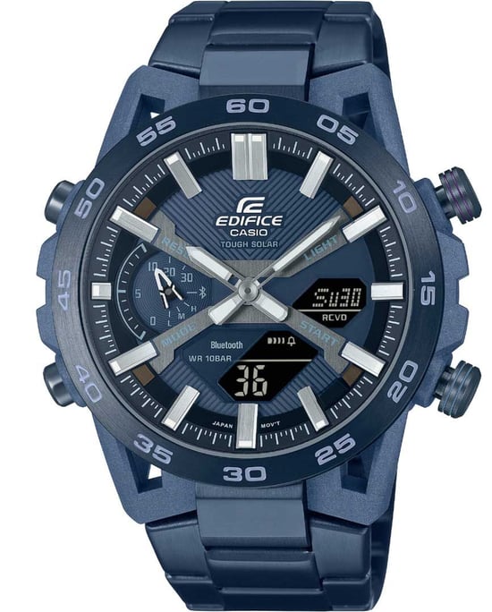 Casio Edifice Sospensione Herren Blau Uhr ECB-2000CB-2AEF - Image 1