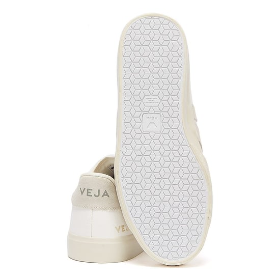 Veja Campo Womens Turnschuhe - (Weiß / Grau) - Image 4
