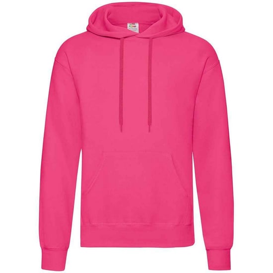 Fruit of the Loom Erwachsene Unisex Klassik Kapuzenpullover (Fuchsie) - Image 1