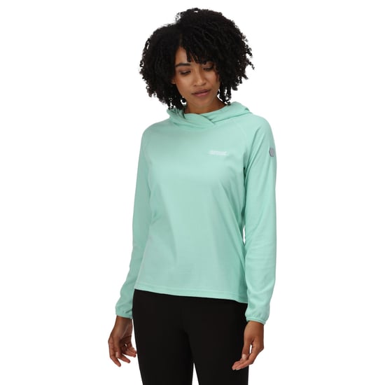 Regatta - "Montes" Kapuzenpullover, Leicht für Damen (Ozeanblau/Weiß) - Image 4