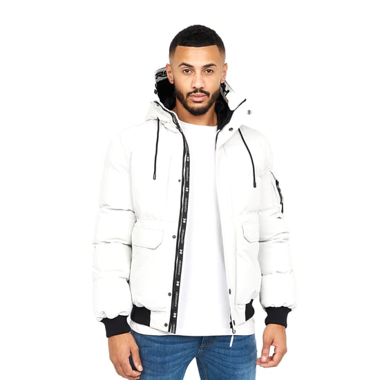 Crosshatch - "Milwaka" Jacke für Herren (Grau/Rosa) - Image 4