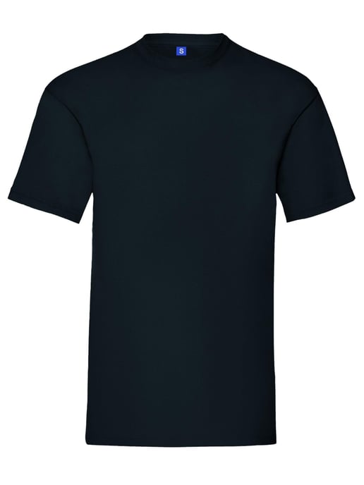Kruze | Mens Crew Neck T-Shirts (5er Pack) - BLK/GRY/SKY/NVY/WHT - Image 4
