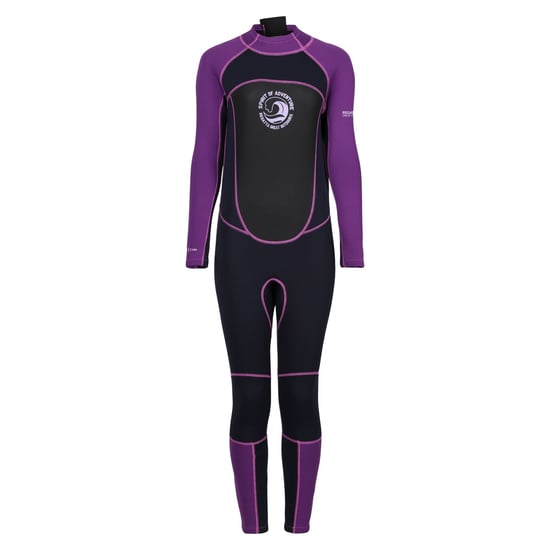 Regatta - Neoprenanzug 3 mm Dicke für Damen (Marineblau/Orchideen-Lila) - Image 1