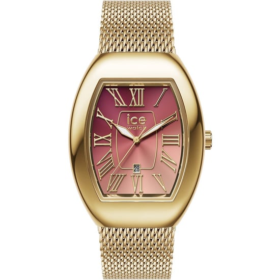 Ice Watch Ice Boliday - Dome - Metallnetz - Pink Gd Damen Goldene Uhr 024488 - Image 1