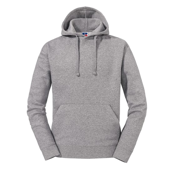 Russell - "Authentic" Kapuzenpullover für Herren (Grau meliert) - Image 1