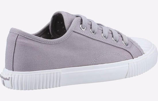 Hush Puppies Brooke Stoff Damen Graue Turnschuhe - Image 3