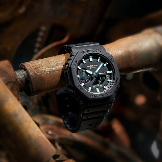 Casio G-Shock Herren Schwarz Uhr GA-2100RC-1AER - Image 4