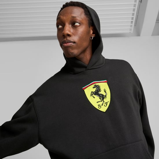 PUMA Herren Scuderia Ferrari Race Big Shield Hoodie - Image 4