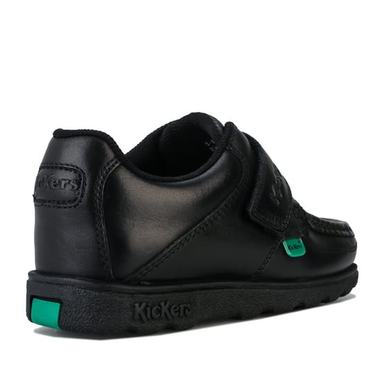 Chaussures en Cuir Fragma Kickers Pour Garçon en Noir - Image 3