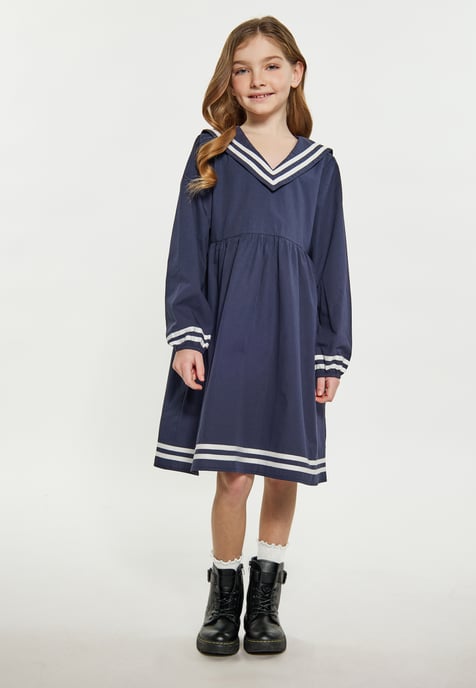 Dreimaster Kleid Mädchen (Kids) Marine - Image 2
