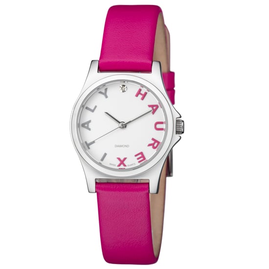 Haurex Italy Damenuhr 6A505DPP mit Diamantenbesatz Mini City Rosa Leder - Image 1